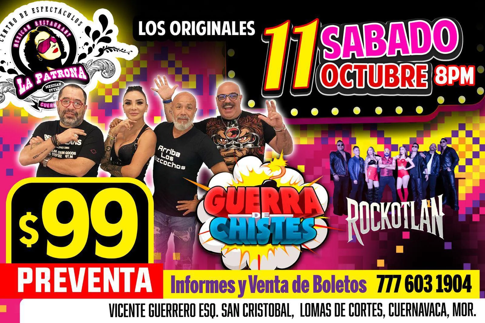 Evento Guerra de Chistes