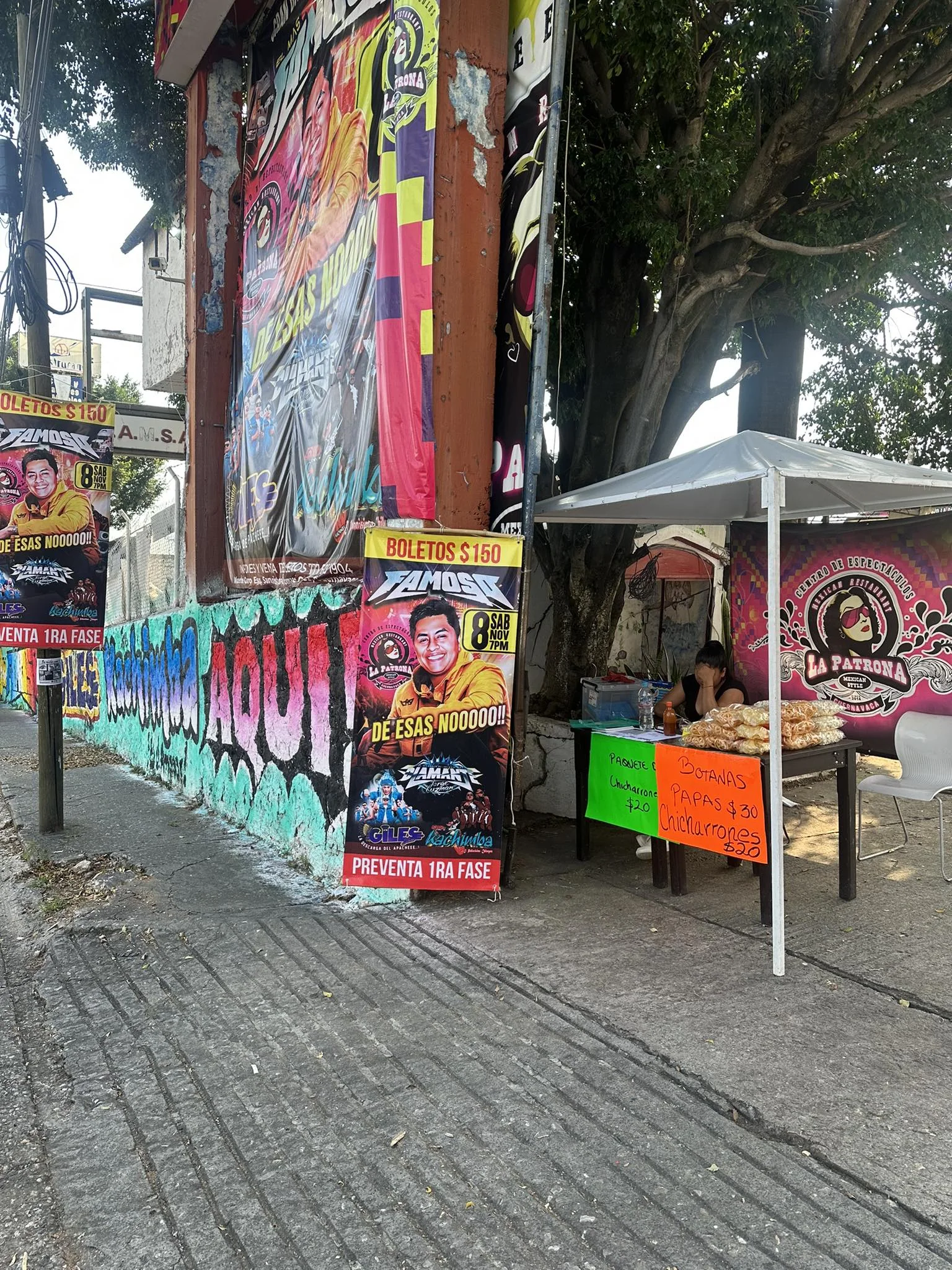 Exterior de La Patrona Centro de Espectáculos